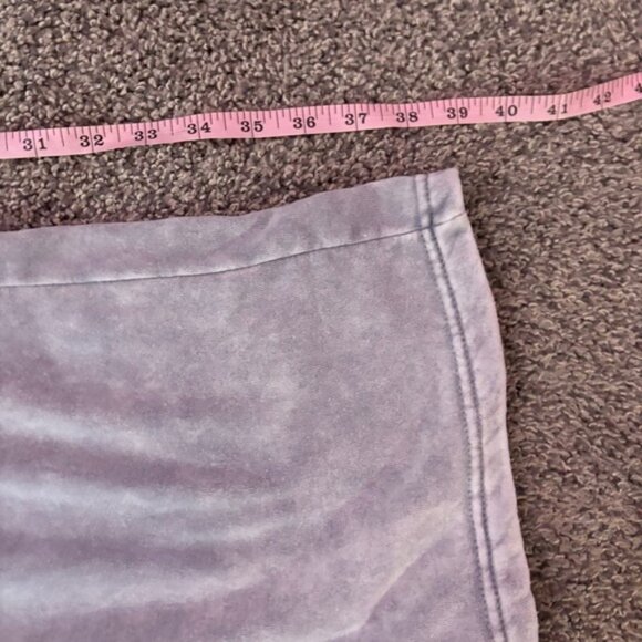 Manifest Offline Women's XS Gray Acid Wash Wide Leg Cargo Sweatpants Lounge - Picture 8 of 9